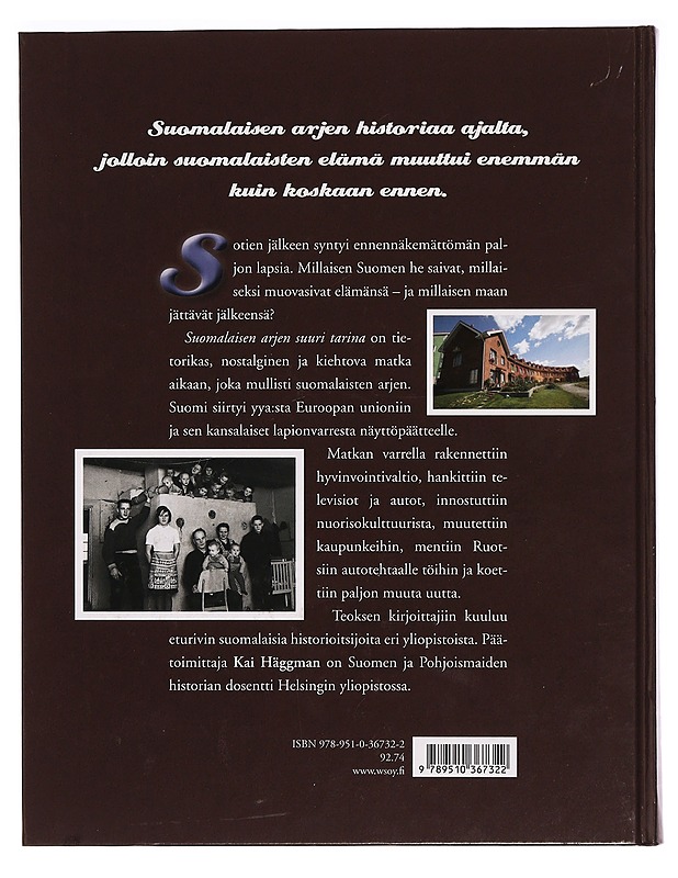 Suomalaisen arjen suuri tarina - Mäkinen, Anssi - Tietokirjat ja oppaat - 10105298607 - 1