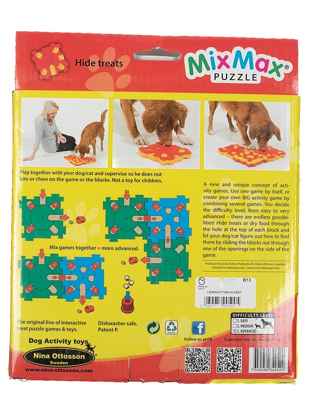 Mix Max Puzzle aktivointilelu - Lemmikkitarvikkeet - 10105298848 - 1