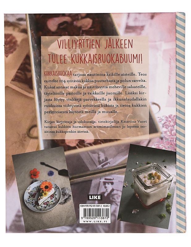 Kukkaisruokaa - Katariina Vuori - Ruokakirjat - 10105298899 - 1