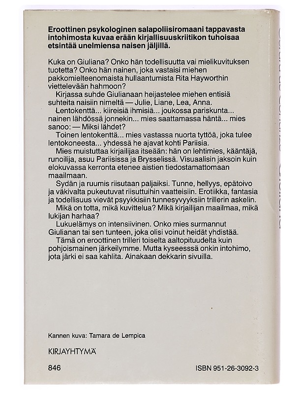 Giuliana - Cortanze, Gérard de - Jännitys ja dekkarit - 10105299278 - 1