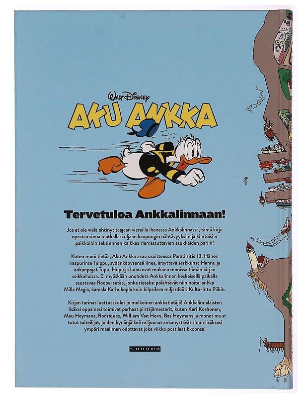 TERVETULOA ANKKALINNAAN - Walt Disney - Sarjakuvat - 10105299530 - 1