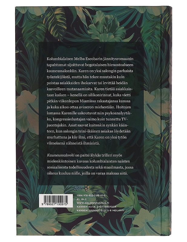 Kauneussalonki : manikyyrejä, mutanaamioita & murhia - Escobar, Melba - Jännitys ja dekkarit - 10105299596 - 1