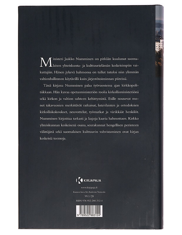 Kirkko keskellä yhteiskuntaa : Turun kirkolliskokouksista Armenian patriarkaattiin - Jaakko Numminen - Elämäkerrat ja muistelmat - 10105299638 - 1