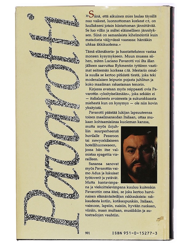 Pavarotti - Luciano Pavarotti - Romaanit ja novellit - 10105299678 - 1