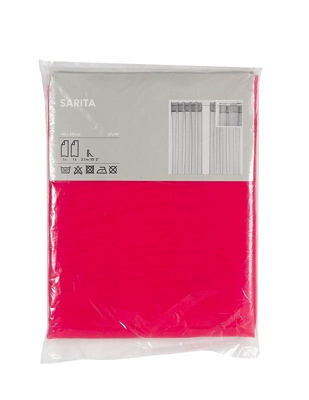 IKEA SARITA verho, 145 x 250 cm  - Verhot ja kapat - 10105299769 - 0