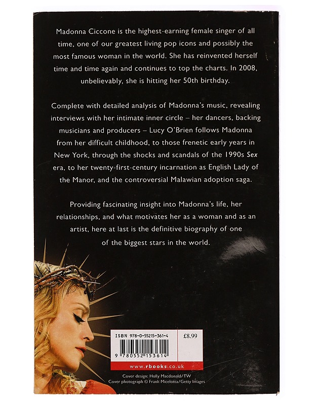 Madonna - like an icon - Lucy Obrien - Romaanit ja novellit - 10105299783 - 1