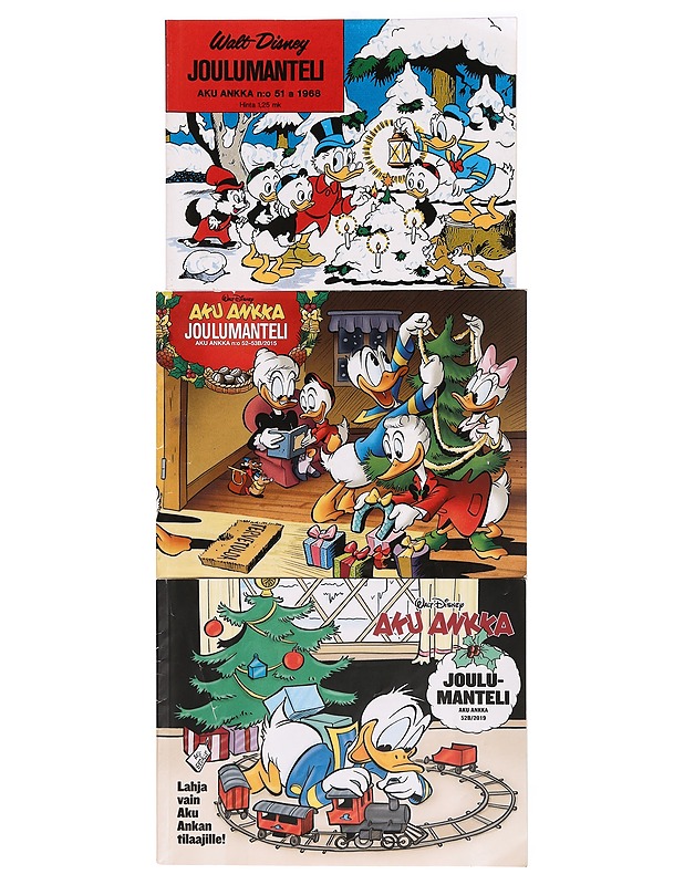 Aku Ankka: Joulumanteli x3 - Walt Disney - Sarjakuvat - 10105299784 - 0