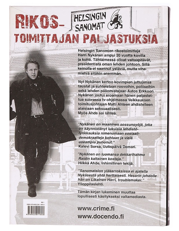 Likainen Harri : 20 vuotta Erkon renkinä - Harri Nykänen - Elämäkerrat ja muistelmat - 10105299790 - 1