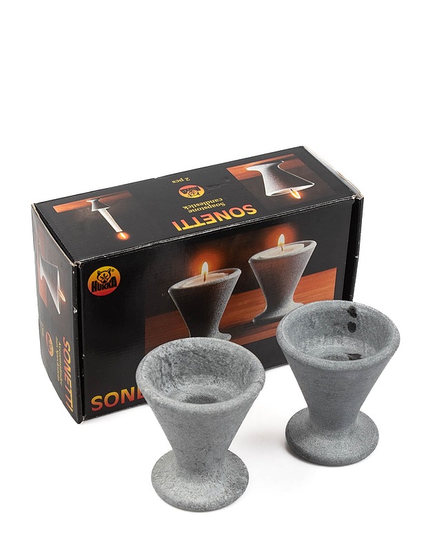HUKKA Sonetti kynttilänjalka, 2 kpl - Kynttilänjalat - 10105299817 - 0