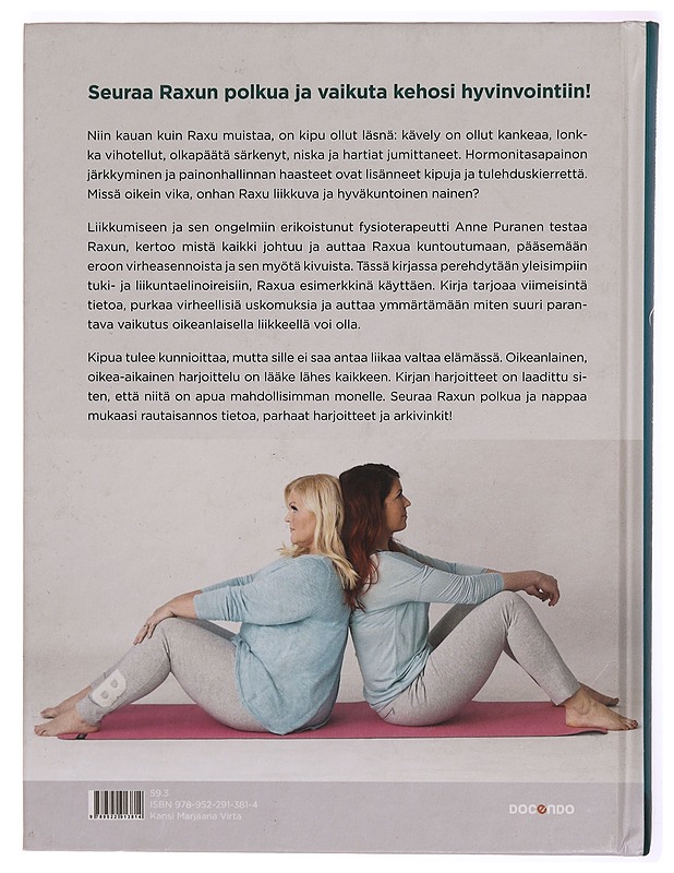 Raxun mukana : kivusta tasapainoon - Raakel Lignell - Hyvinvointikirjat - 10105299867 - 1