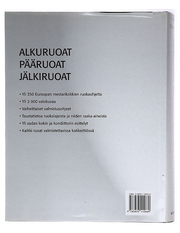 Euroopan mestarikokkien pöydässä : alkuruoat, pääruoat, jälkiruoat - Harinen, Tia - Ruokakirjat - 10105299967 - 0