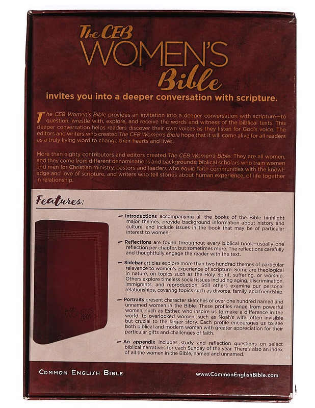 The CEB Women's Bible - Common English Bible  - Tietokirjat ja oppaat - 10105300122 - 1