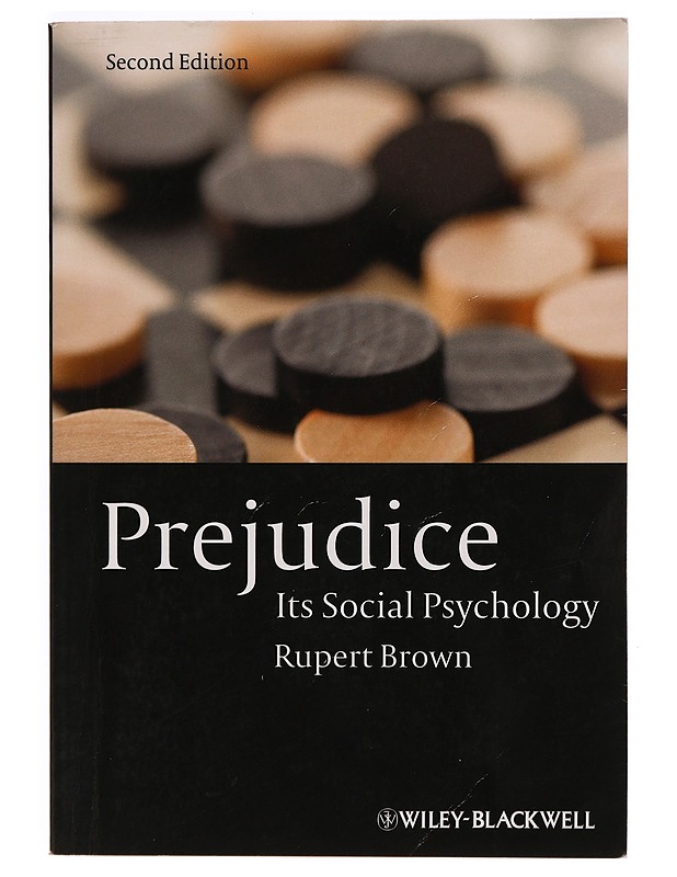 Prejudice : its social psychology - Rupert Brown - Tietokirjat ja oppaat - 10105300174 - 0
