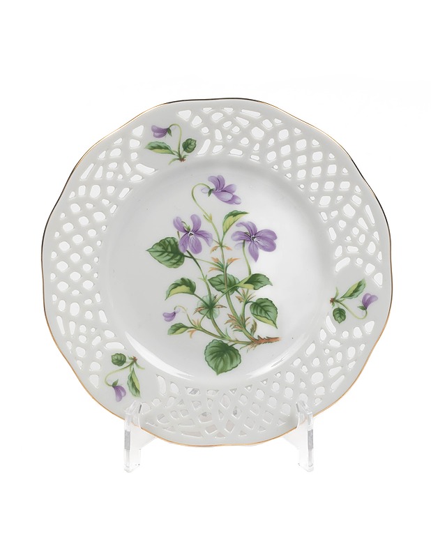 SVANEHOLM Forest Violet kahvikupit lautasilla 6:lle - Lautaset ja kulhot - 10105300297 - 3