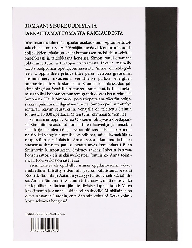 Inkeriläispari Venäjän vallankumousmelskeissä - Lampikoski, Kari - Romaanit ja novellit - 10105300327 - 1