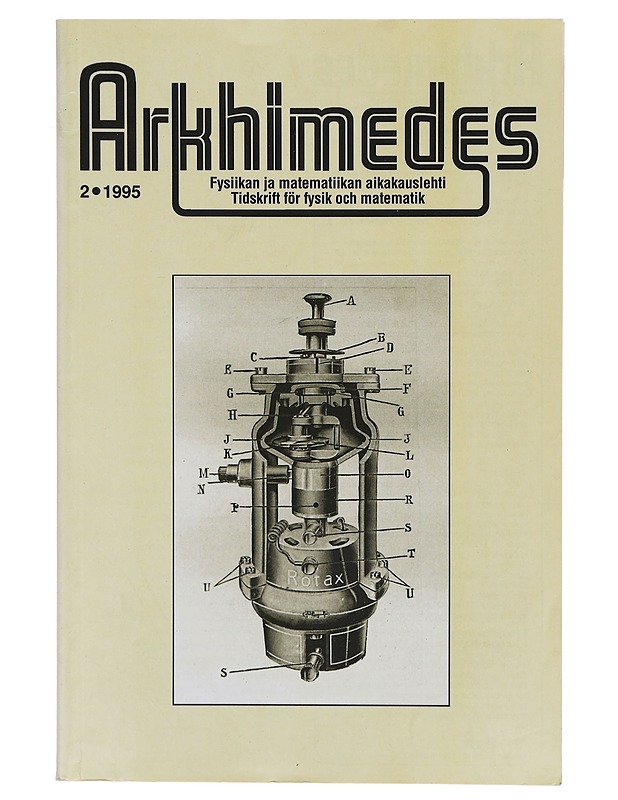 Arkhimedes #2/1995 - Lehdet - 10105300535 - 0