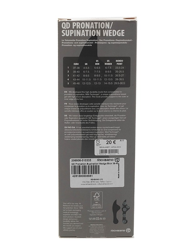 REHBAND 206806 QD Pronaatio-/Supinaatiokiila, 39-40 - Muut urheiluvälineet ja vapaa-aika - 10105300538 - 1