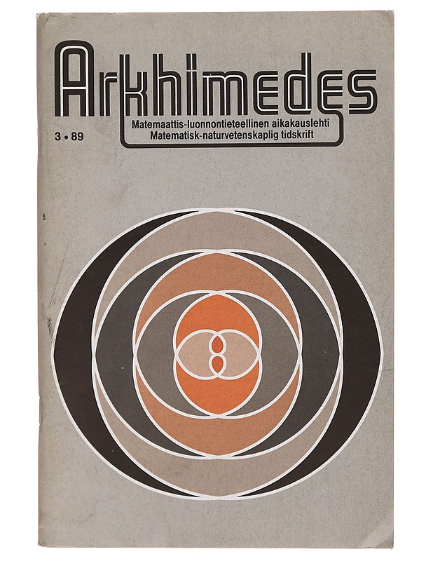 Arkhimedes #3/1989 - Lehdet - 10105300540 - 0