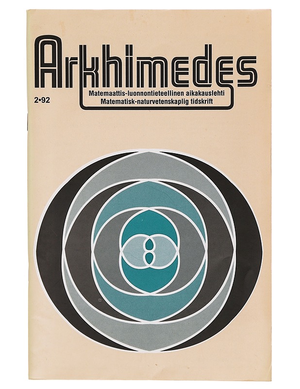 Arkhimedes #2/1992 - Lehdet - 10105300593 - 0