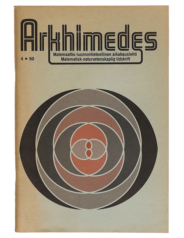 Arkhimedes #4/1990 - Lehdet - 10105300599 - 0