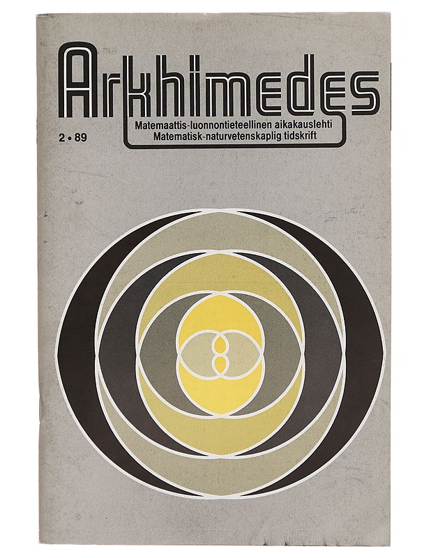 Arkhimedes #2/1989 - Lehdet - 10105300602 - 0