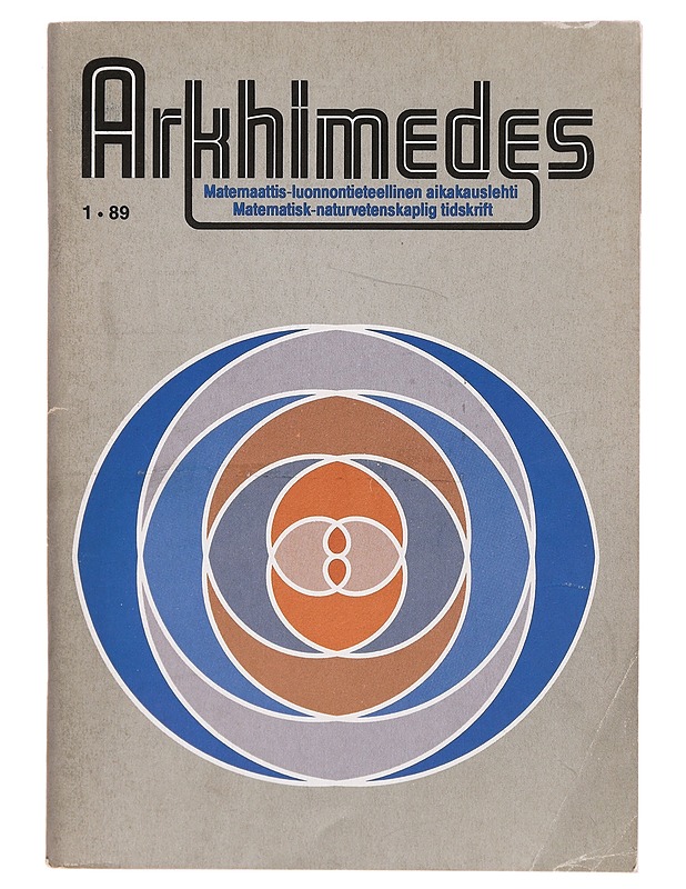 Arkhimedes #1/1989 - Lehdet - 10105300609 - 0