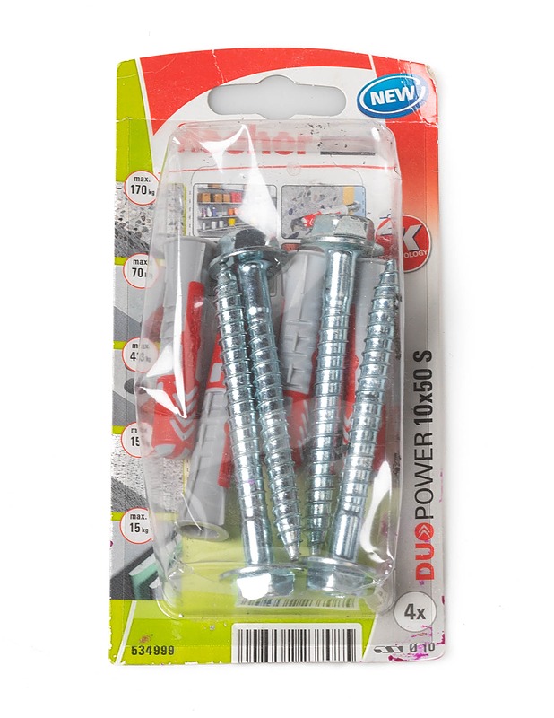 FISCHER DUOPOWER yleistulppa - Rakennustarvikkeet - 10105300840 - 0