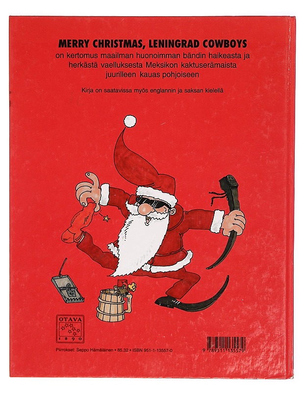 Merry Christmas : Leningrad Cowboys - Hämäläinen, Seppo - Joulukirjat - 10105300986 - 1