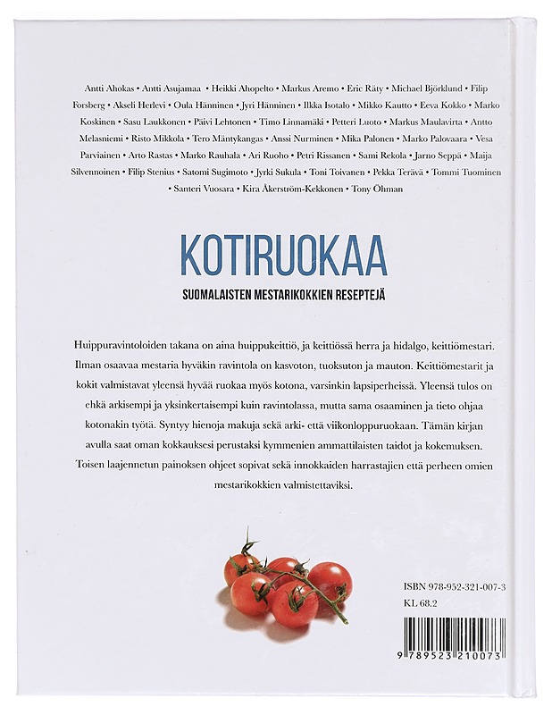 Kotiruokaa : suomalaisten mestarikokkien reseptejä - Christer Lindgren - Ruokakirjat - 10105301028 - 1