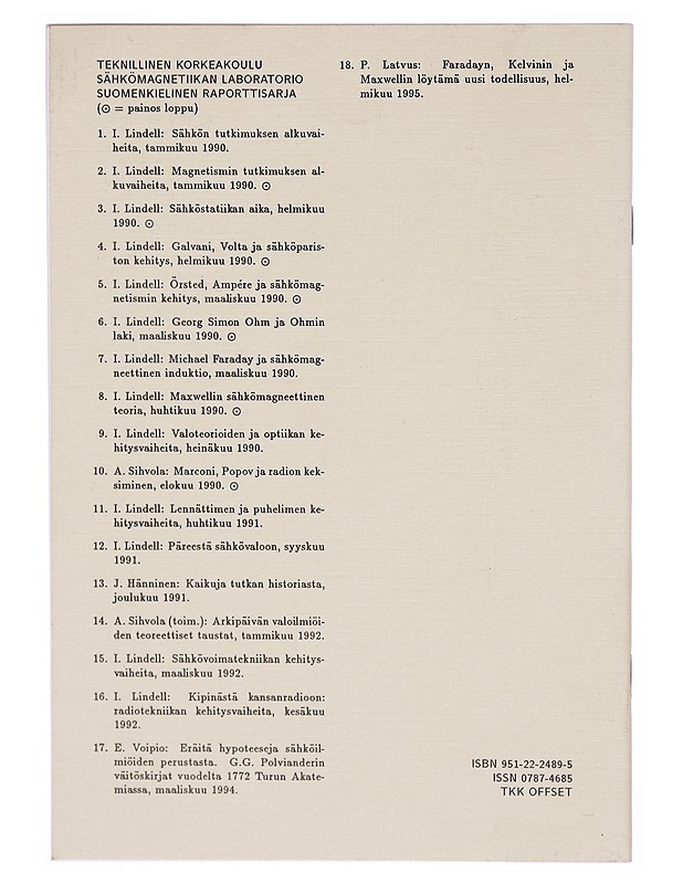 Faradayn, Kelvinin ja Maxwellin löytämä uusi todellisuus - Elämäkerrat ja muistelmat - 10105301171 - 1