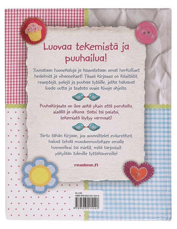 Tyttöjen askartelu- ja ideakirja - Mitchem, James - Ruokakirjat - 10105301292 - 1