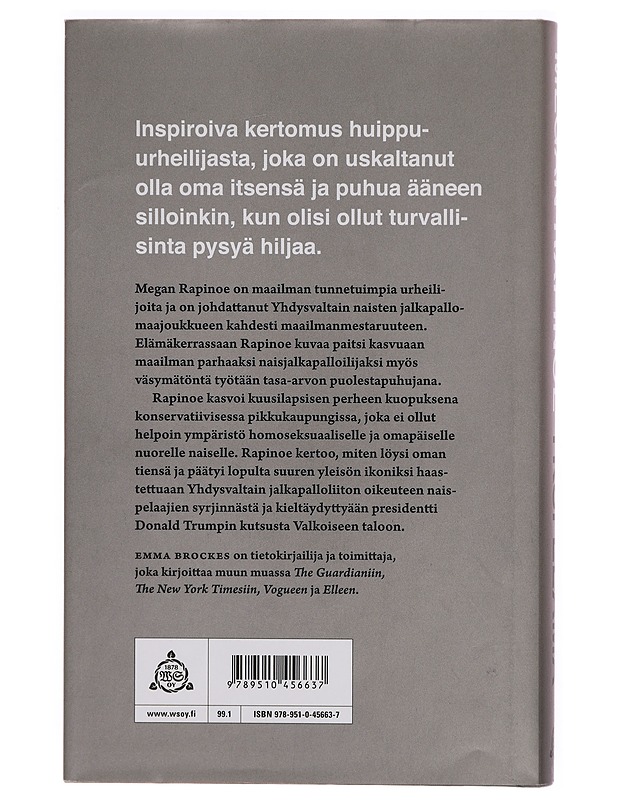 Yksi elämä : Megan Rapinoen tarina - Megan Rapinoe - Elämäkerrat ja muistelmat - 10105301382 - 1