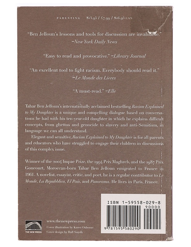 Racism Explained to My Daughter - Tahar Ben Jelloun  - Tietokirjat - 10105301397 - 1