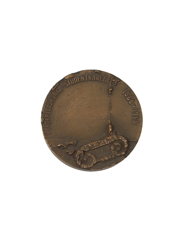 KULTATEOLLISUUS Ylioppilaskunta 1868-1968 - Koriste-esineet - 10105301424 - 0