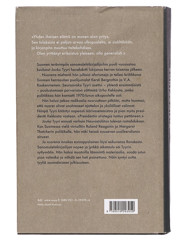 Kohtaamisia - Tyyri, Jouko - Tietokirjat ja oppaat - 10105301796 - 1