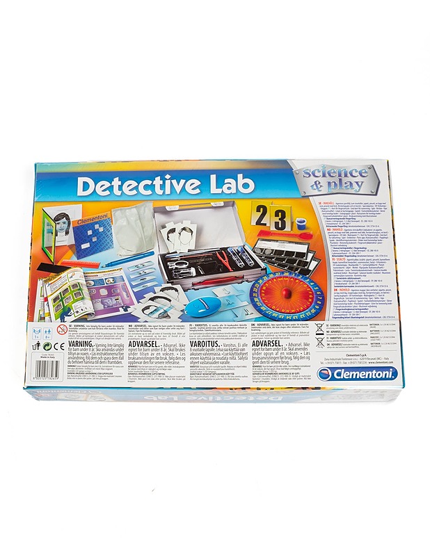 CLEMENTONI Science & Play Detective Lab  - Lasten pelit - 10105301809 - 1
