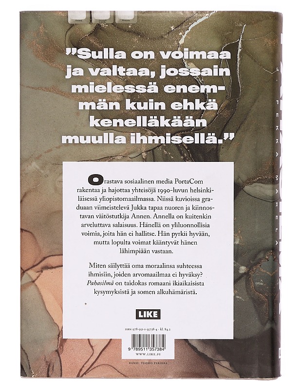 Pahasilmä - J. Pekka Mäkelä - Romaanit ja novellit - 10105301836 - 1