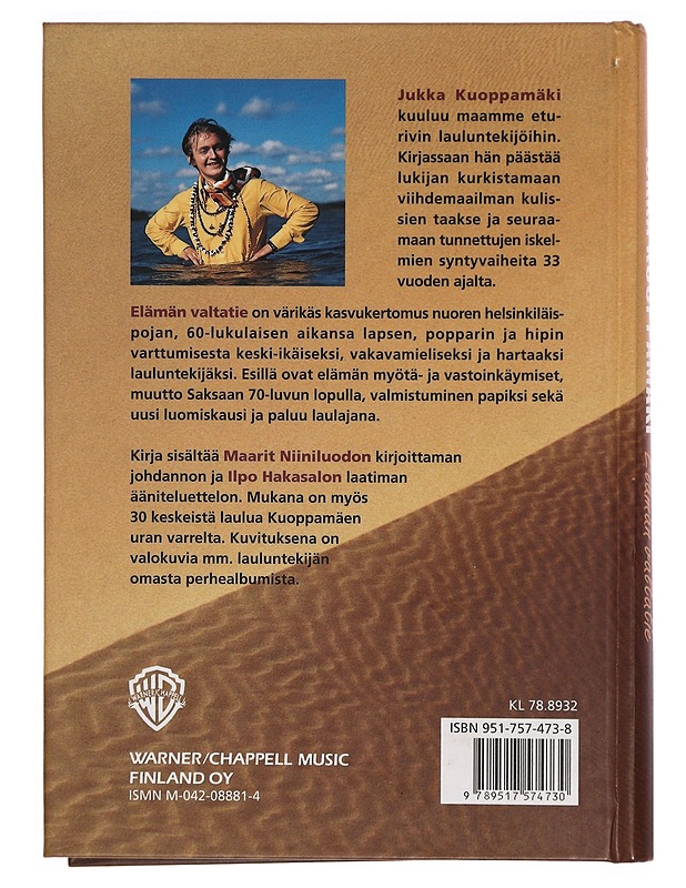 Elämän valtatie - Kuoppamäki, Jukka - Elämäkerrat ja muistelmat - 10105302062 - 1