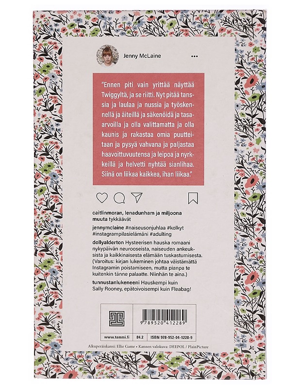 Aikuiset - Emma Jane Unsworth - Romaanit ja novellit - 10105302202 - 1