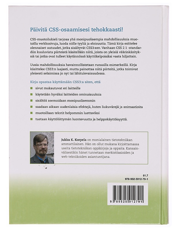 CSS : uudet mahdollisuudet - Korpela, Jukka - Tietokirjat ja oppaat - 10105302238 - 1