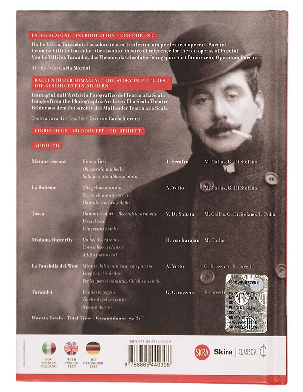 Puccini alla scala: Le Pagine piu celebri - Musiikki- ja elokuvakirjat - 10105302393 - 1