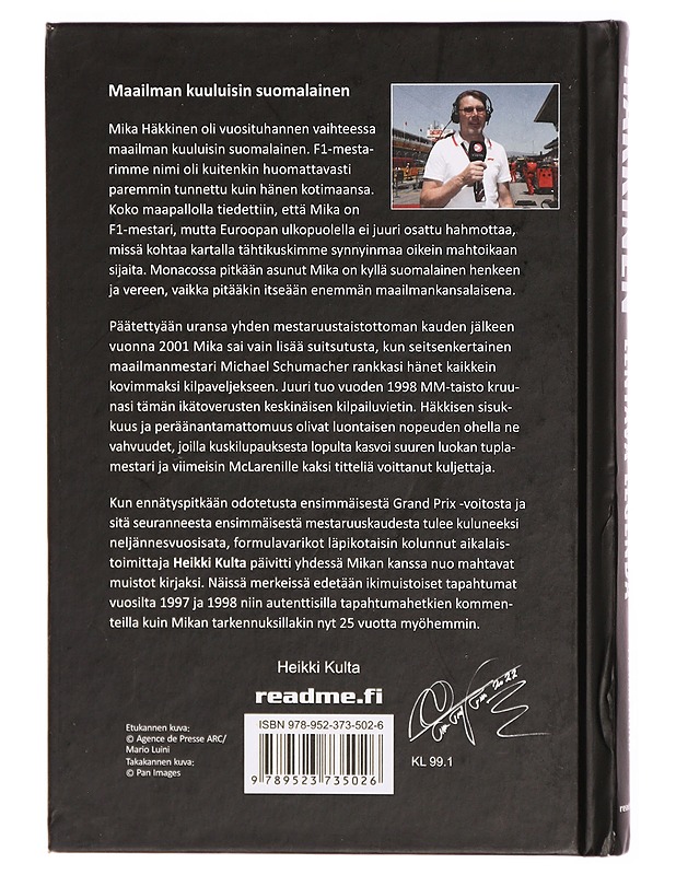 Häkkinen : lentävä legenda - Heikki Kulta - Elämäkerrat ja muistelmat - 10105302399 - 1