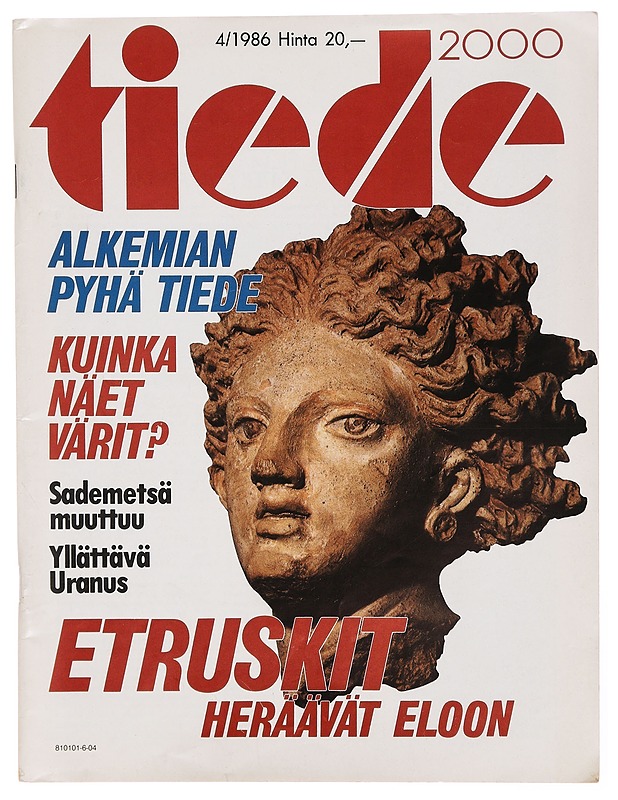 Tiede 2000 4/1986 - Lehdet - 10105302409 - 0