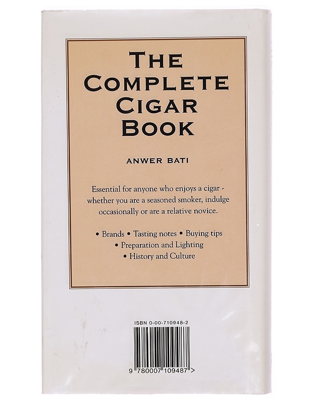 The Complete Cigar Book - Anwer Bati - Tietokirjat ja oppaat - 10105302697 - 1
