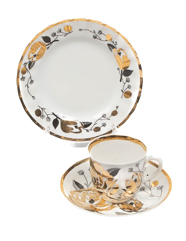 DIMITROV VERBILKI Espresso Gold astiasto - Tarjoiluastiat - 10105302734 - 1