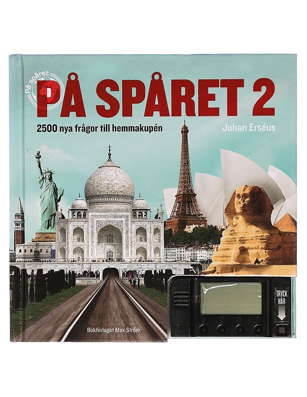 På Spåret 2:  2 500 nya frågor till hemmakupén - Johan Erseus - Harrastekirjat - 10105302728 - 0