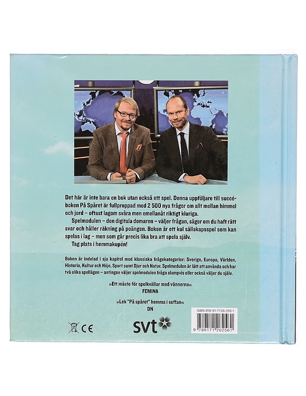 På Spåret 2:  2 500 nya frågor till hemmakupén - Johan Erseus - Harrastekirjat - 10105302728 - 1