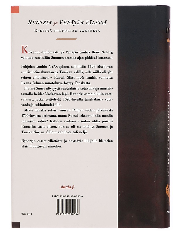 Ruotsin ja Venäjän välissä : esseitä historian varrelta - René Nyberg - Kirja lahjaksi - 10105302875 - 1