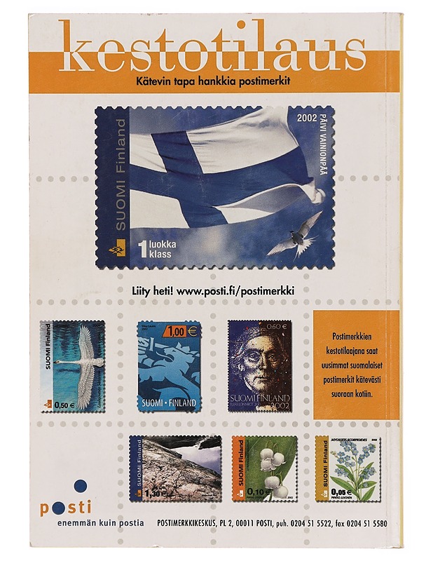 LAPE Postimerkkiluettelo Suomi-Finland 1856-2002 - Tietokirjat ja oppaat - 10105302963 - 1