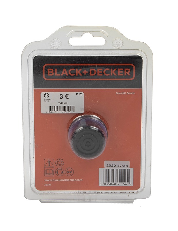BLACK & DECKER leikkuusiima - Rakennustarvikkeet - 10105303003 - 1